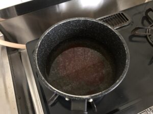 鍋を沸騰